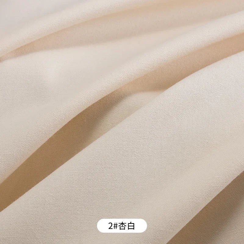 100% Cotton Canvas Fabric Plain