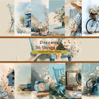 36 Sheets 6"x6" Decorative Scrapbook Paper