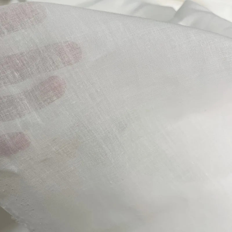 50x150cm White Thin 100%Cotton Lining