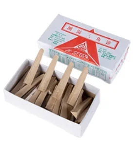 Pottery Kiln Temperature Measurement Triangular Cone Ceramic