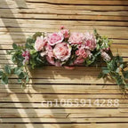 Artificial Flower Wreath Door Decoration