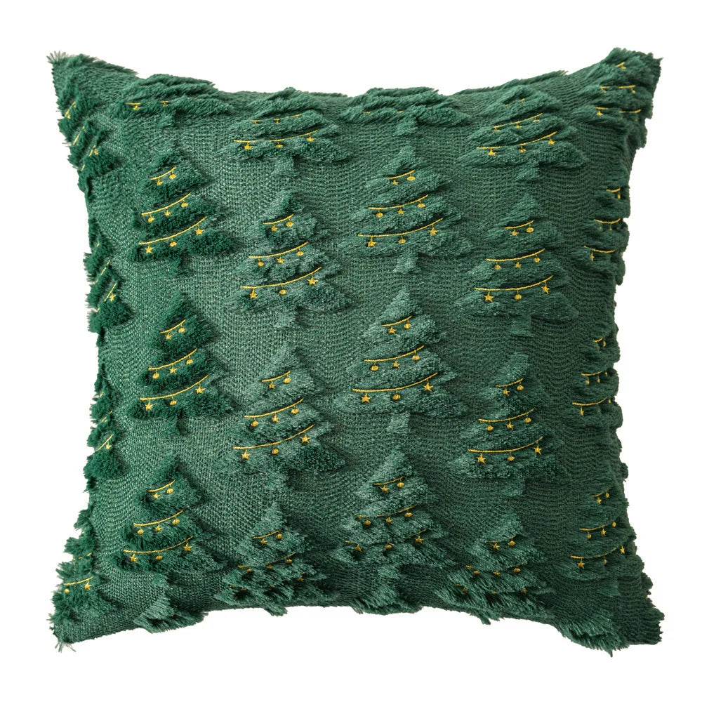 Pillow Cover Christmas Tree Cushion Cover