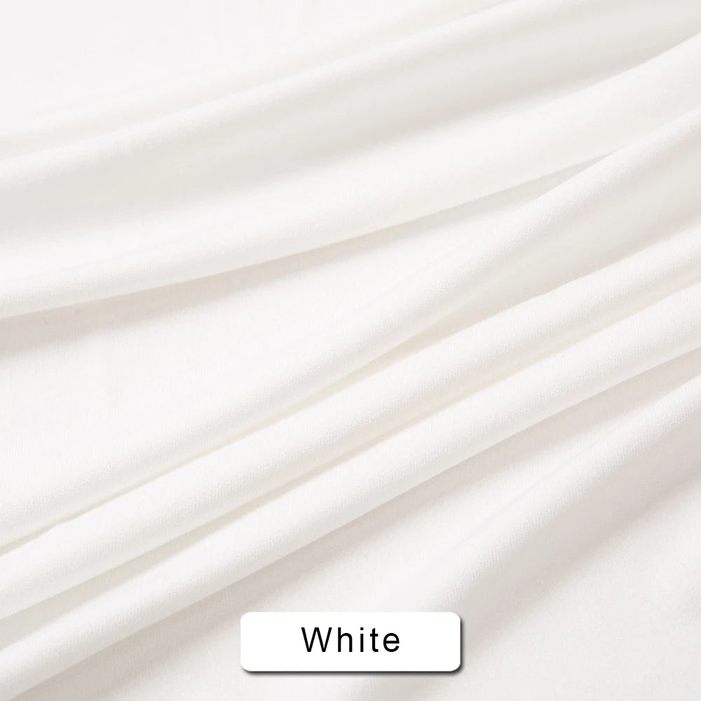 50X165cm Solid Color 4-way Stretch Jersey Fabric