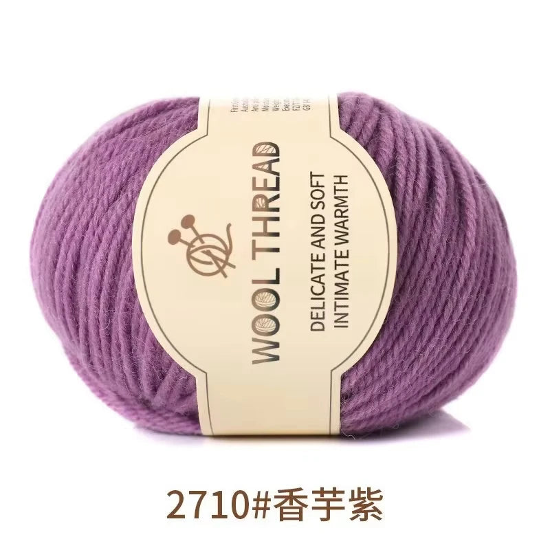 Medium Thick Wool Cashmere Yarn