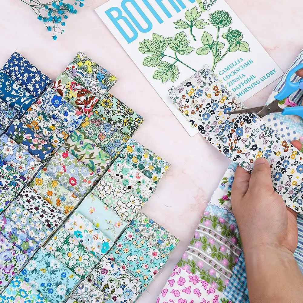 45pcs 6.2x100cm Fabric Jelly Rolls