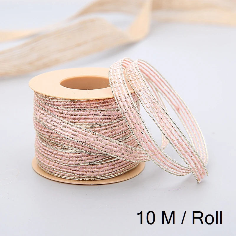 10M/Roll Vintage Jute Burlap Rolls