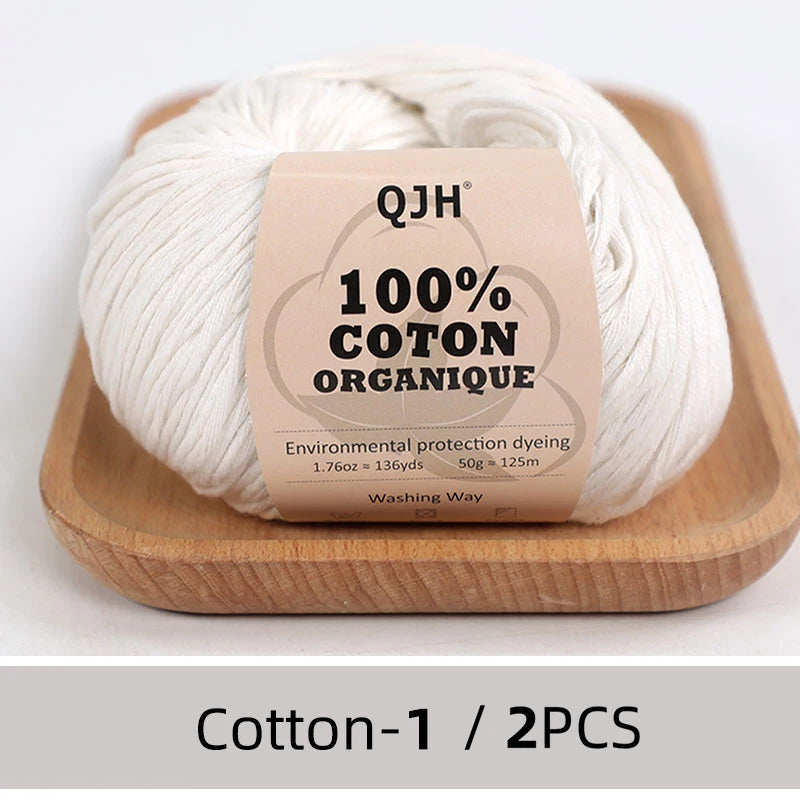 100% Organic Cotton Yarn