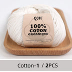 100% Organic Cotton Yarn