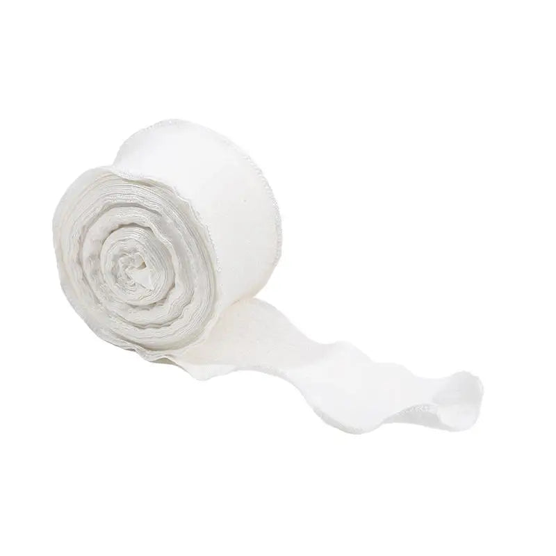 4CM 9 Meters/Roll Wrinkled Lace Edge Ribbons