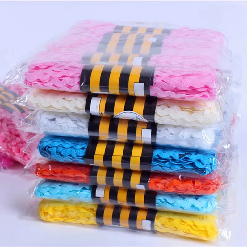 15 Yards 5mm Multicolor Terylene Ribbon