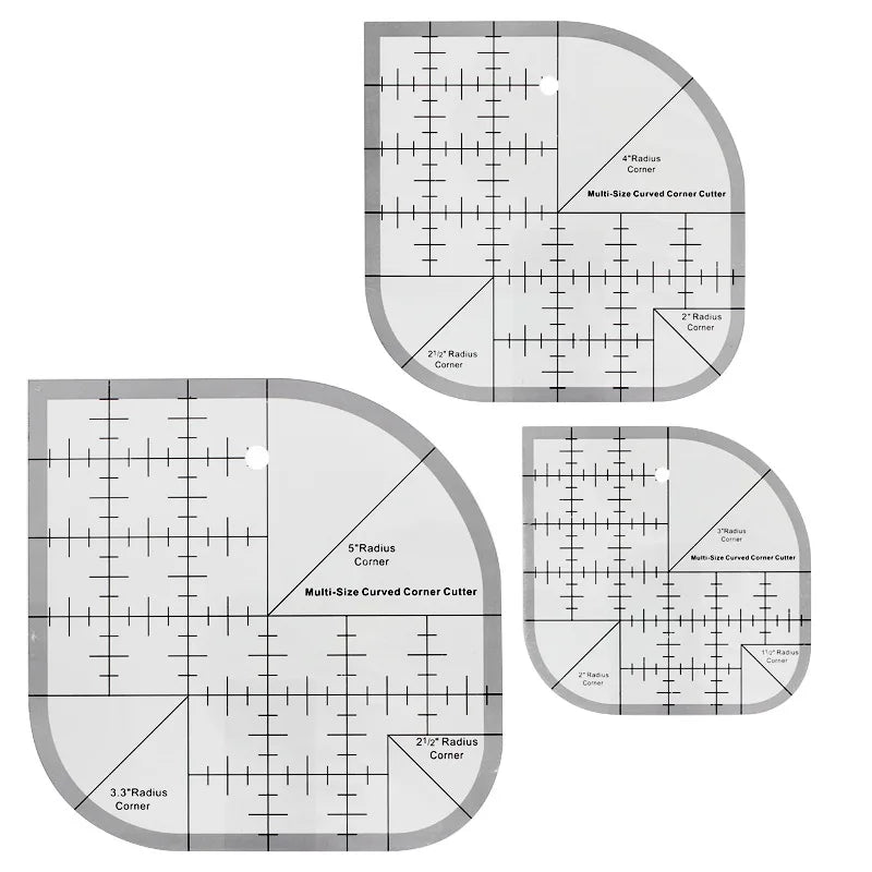 Curved Corner Cutter Ruler
