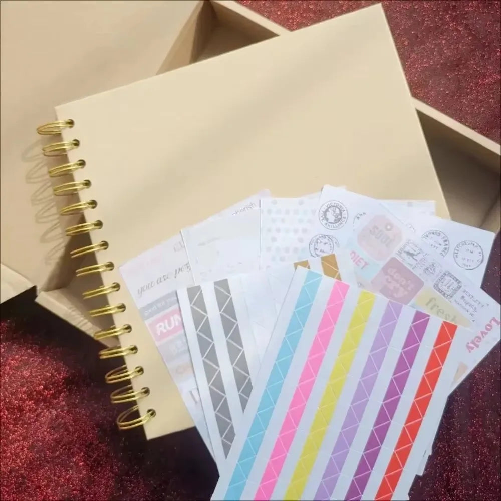 8 Inch DIY Scrapbook Album 40 Pages Hardcover Photo Albums