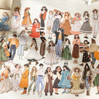 100pcs people like character theme