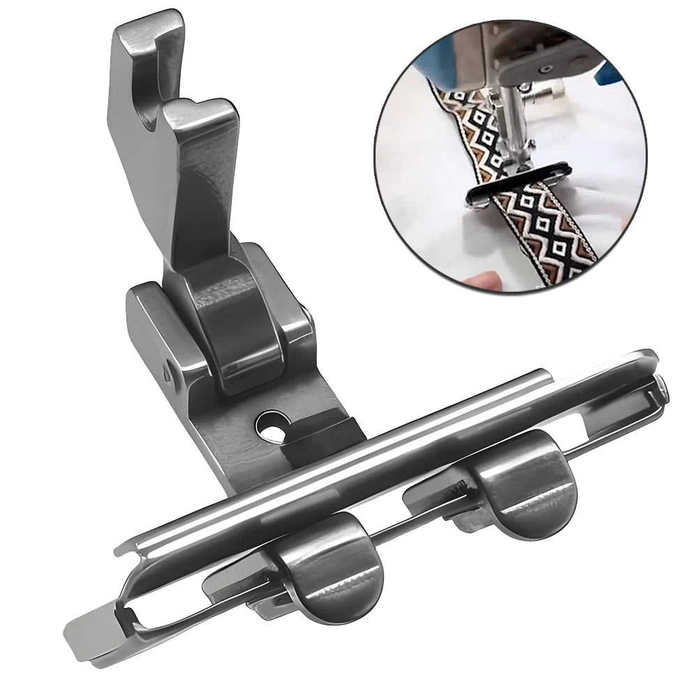 1Pcs S10A Left Right Adjustable Lace Tape Guide Presser Foot