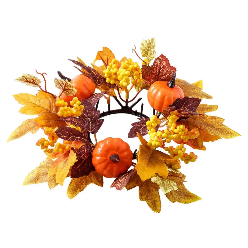 Berry Harvest Wreath Exquisite Workmanship Autumn Floral Wreath