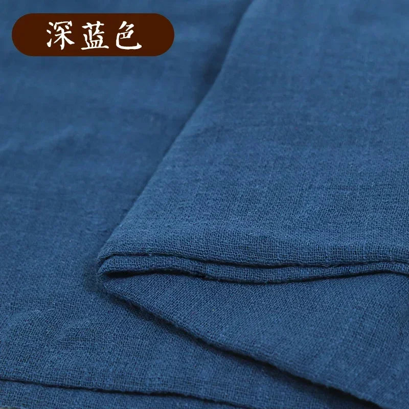 Soft Thin Linen Cotton Fabric