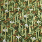 Japanese Style Kimono Bronzed Cotton Fabric