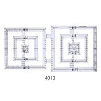 Acrylic Patchwork Ruler and Template Inches Quilting Tools