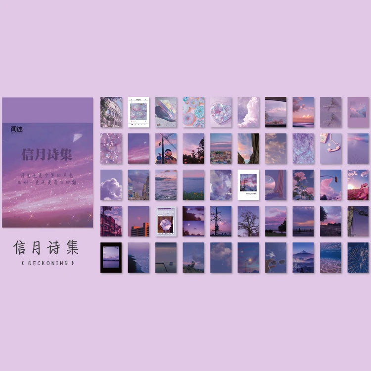 50 sheets 50 Patterns Washi Paper Ins Stickers