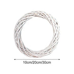 Christmas Festive Braided Wreath