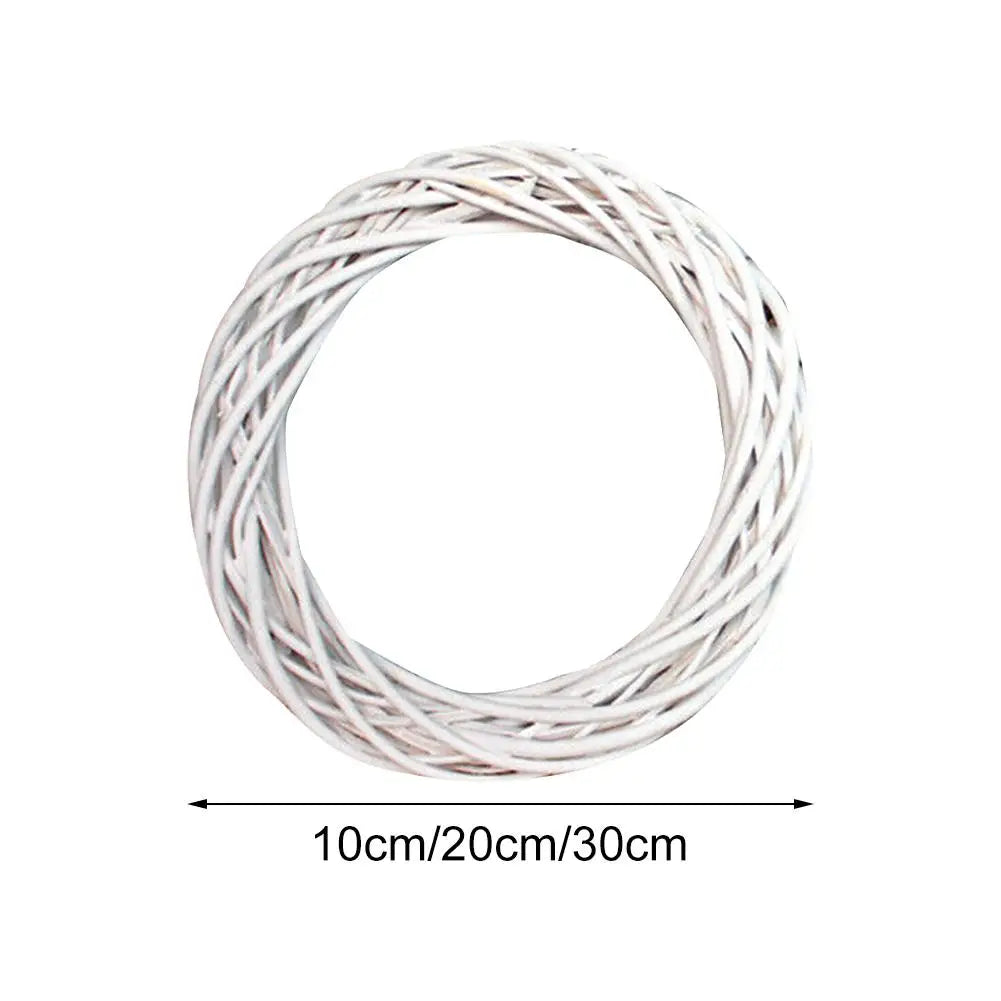 Christmas Festive Braided Wreath