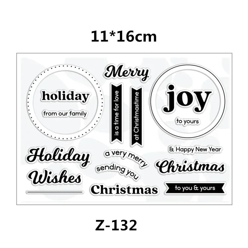 Clear Stamps for Scrapbooking Paper