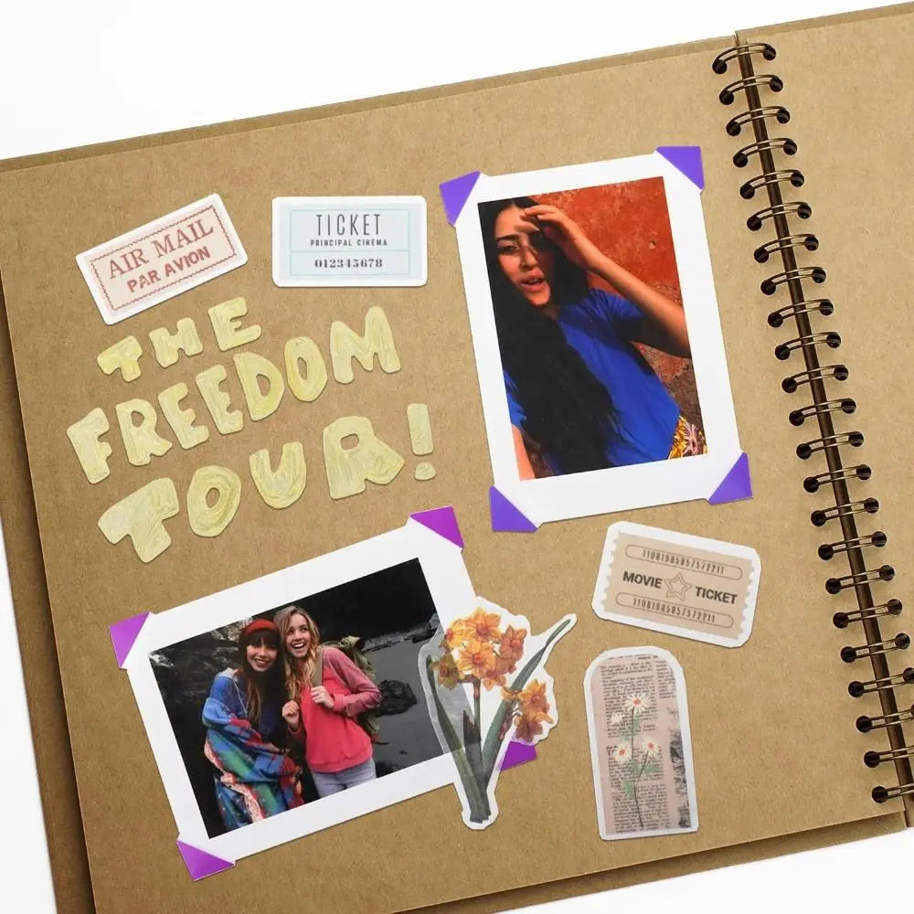 Kraft Paper Scrapbook Graffiti Simple Photo Album