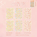 6sheets Kawaii Star Convenience Store Series Die Cutting Stickers