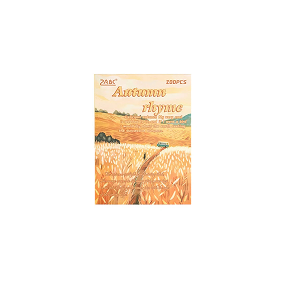 200 sheets themed patterned paper