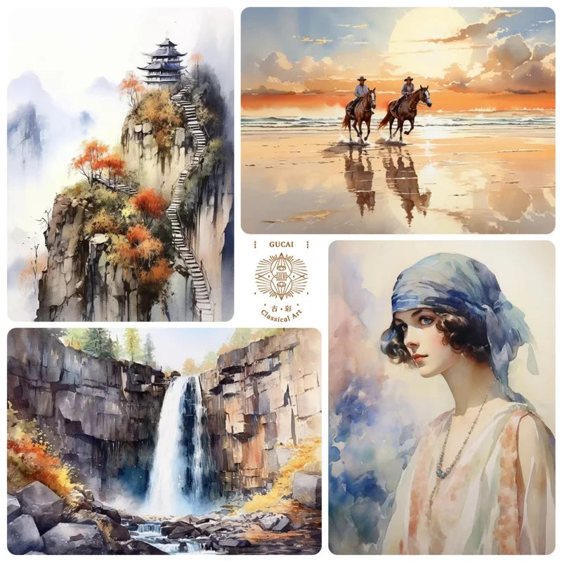 Paul Rubens 12/24 Classical Colors Artist Watercolor Paint Set