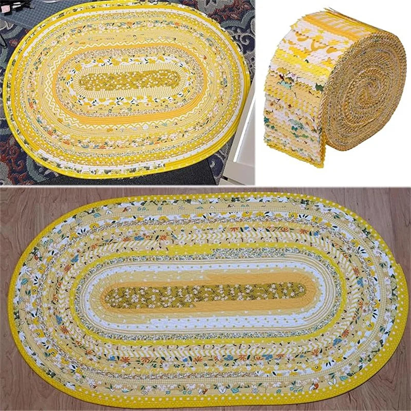 40 pieces of jelly roll fabric strip for quilting