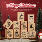 Christmas Wooden Stamp Set