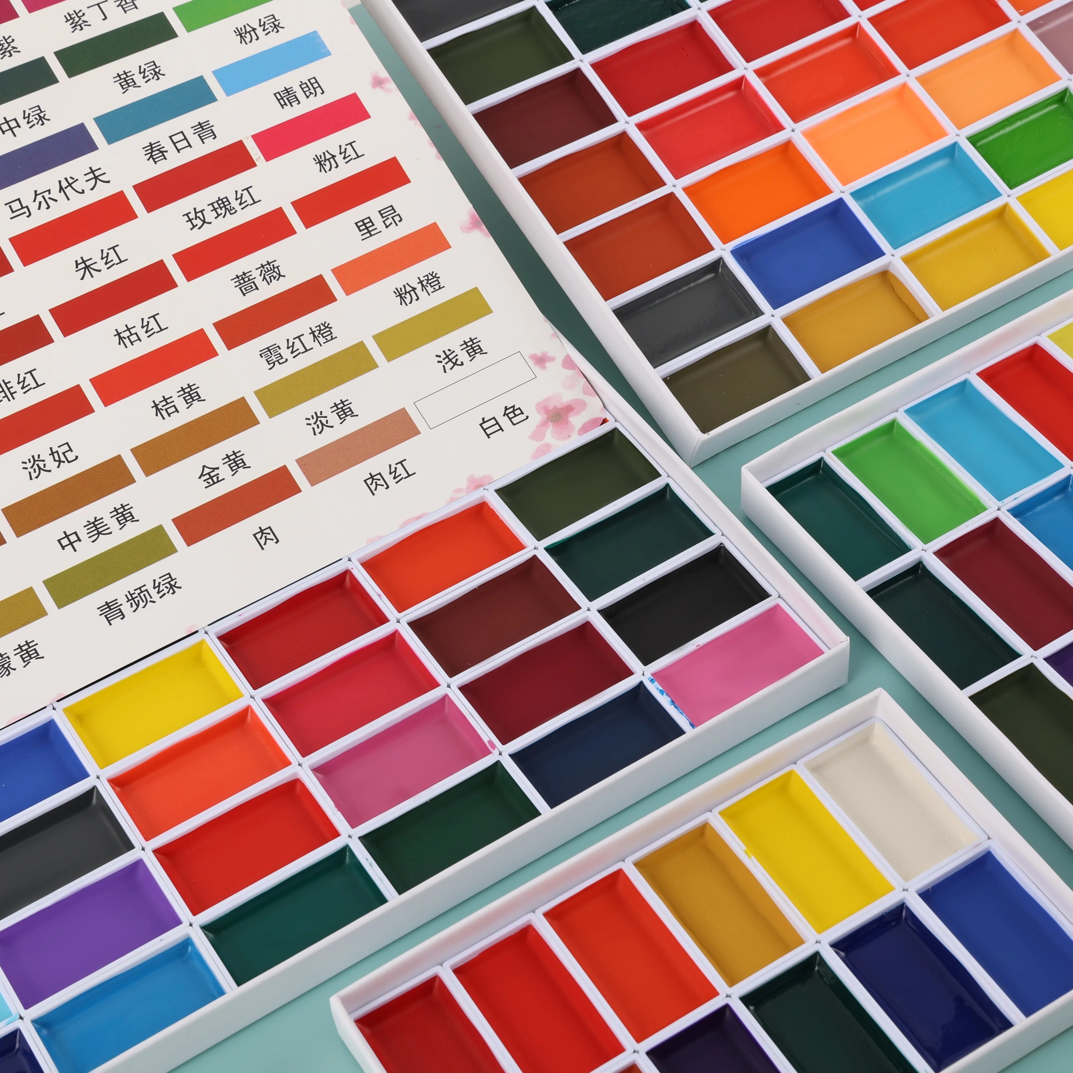 Solid Watercolor Paint Set