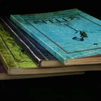 Retro scrapbook book