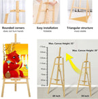 Studio Easel Adjustable Drawing Painting Holder