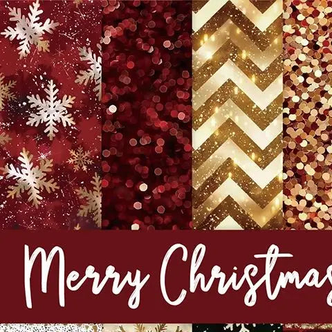 Christmas Scrapbook Paper Pad 12 Sheets 6x6