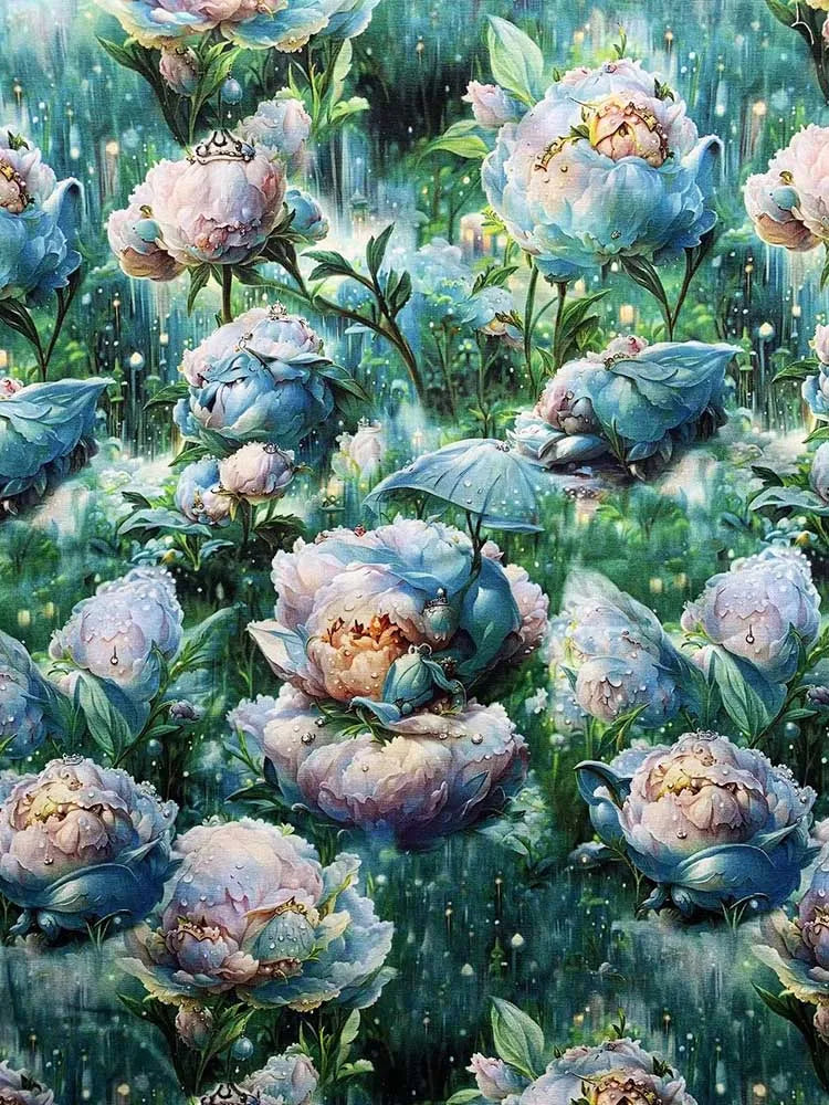 Cotton Fabric Digital Printing HD Fairy Tale 