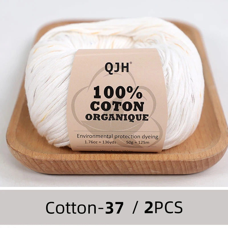 100% Organic Cotton Yarn