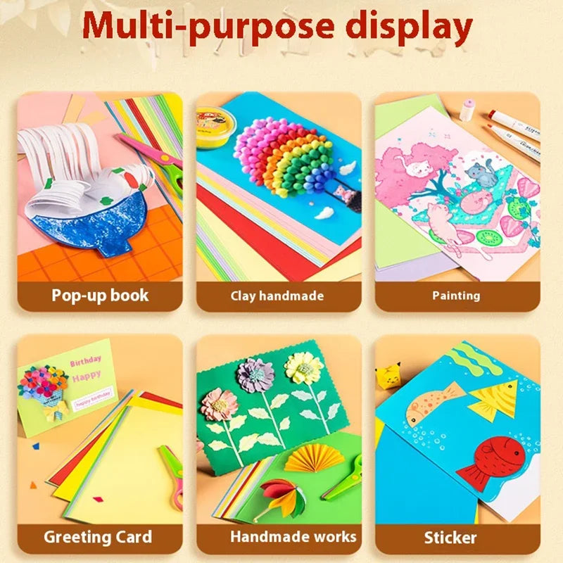 Colorful Scrapbooking Cardstocks