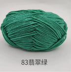 40-50g/Set 4ply Milk Cotton(80%) Knitting Yarn