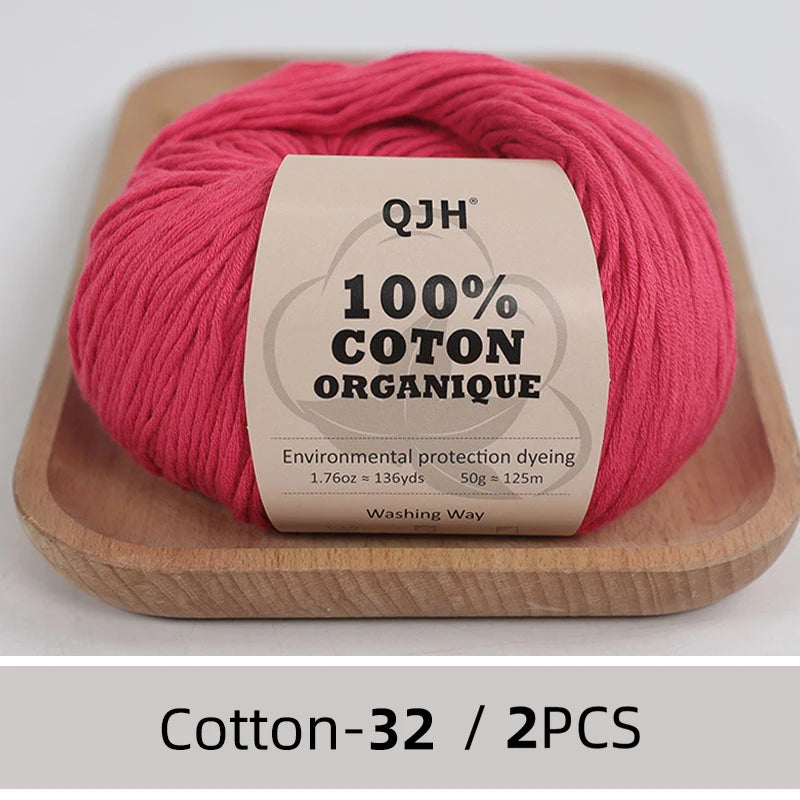 100% Organic Cotton Yarn