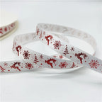 5yards/Lot 10mm Christmas Ribbon
