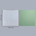 Padded Quilt 3D Embossing Folder Square