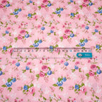 Rose Printed Cotton Fabrics by the Meter