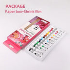 12 Color Acrylic Paint Set