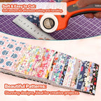 40pcs 100% Cotton jelly roll fabric
