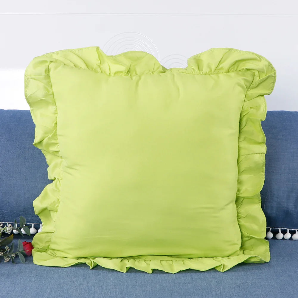 1-Pack Pillowcases with Ruffles (No Pillow Core)