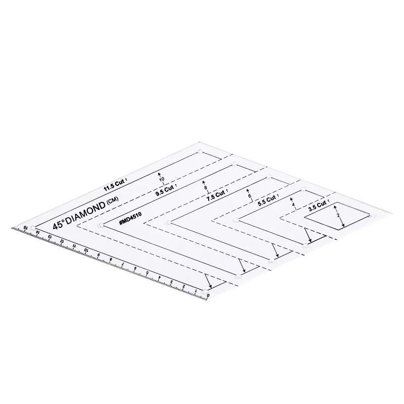 Acrylic Quilting Sewing Patchwork Ruler