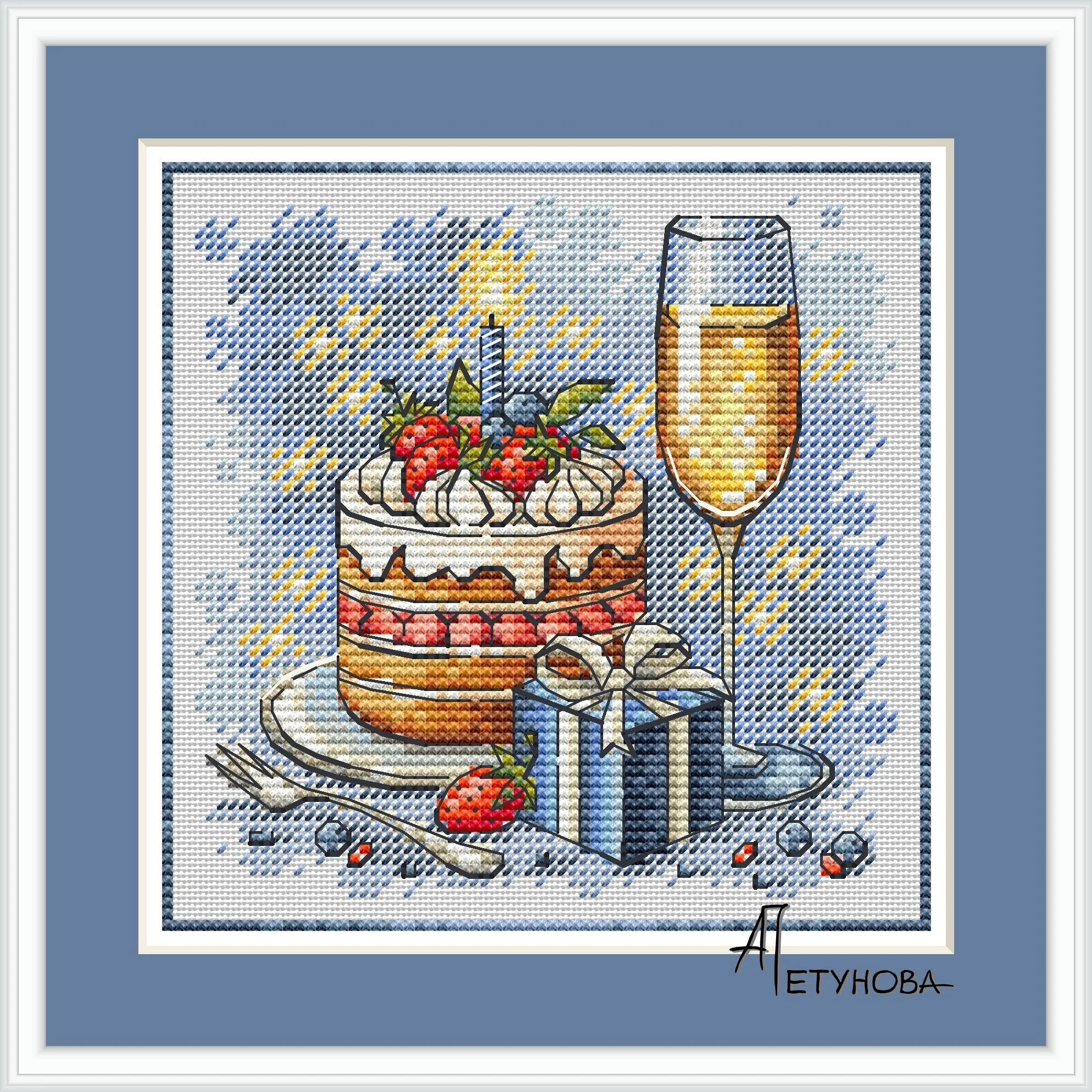 Assorted Counted Cross Stitch Kits Embroidery Needlework Sets