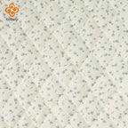0.5m/1m/2m Vintage Floral Quilted Fabric